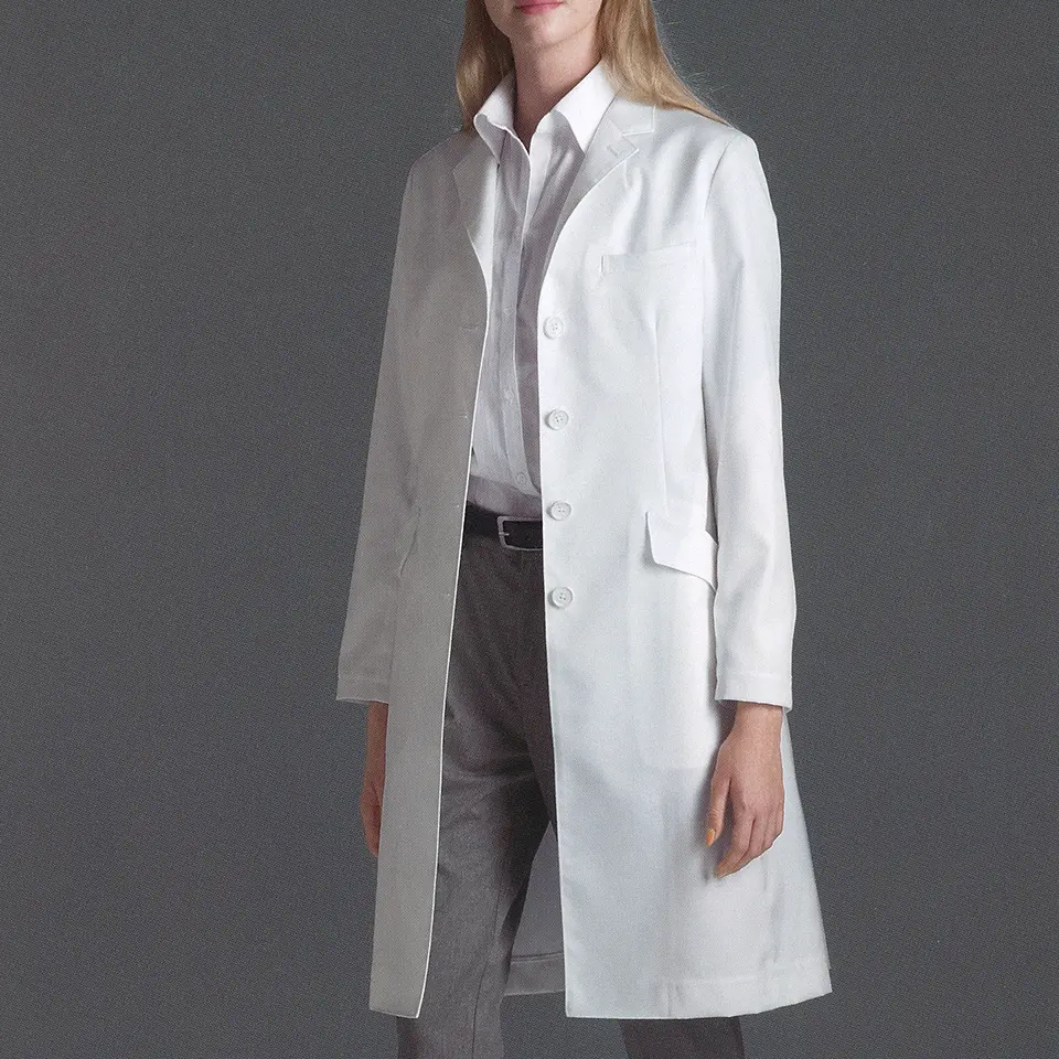 FD-4040 女子シングル白衣・ドクターコート
