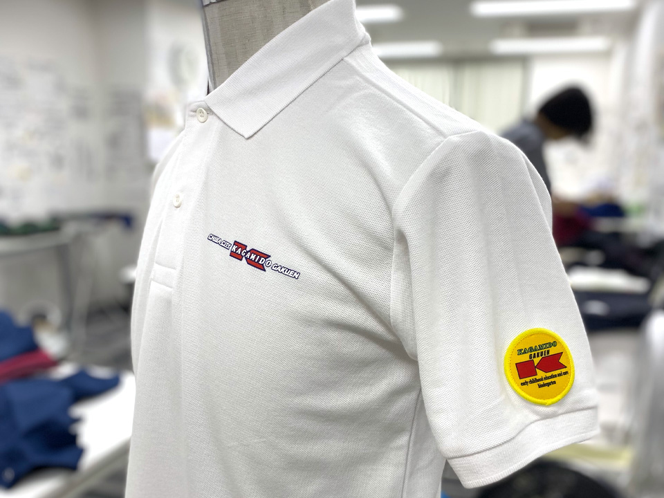 千葉市学校法人鏡戸学園様 ポロシャツ