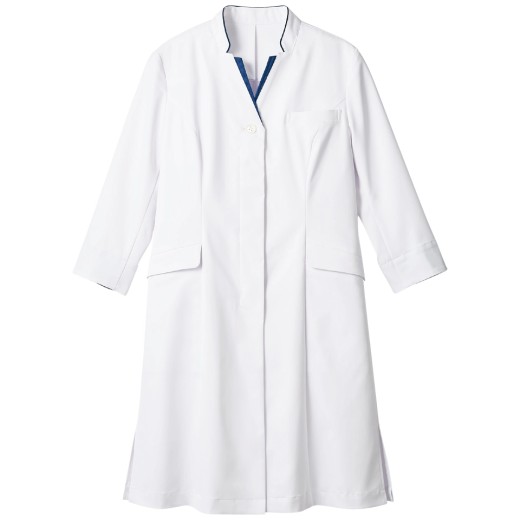 71-139 ドクターコート（7分袖・シングル）